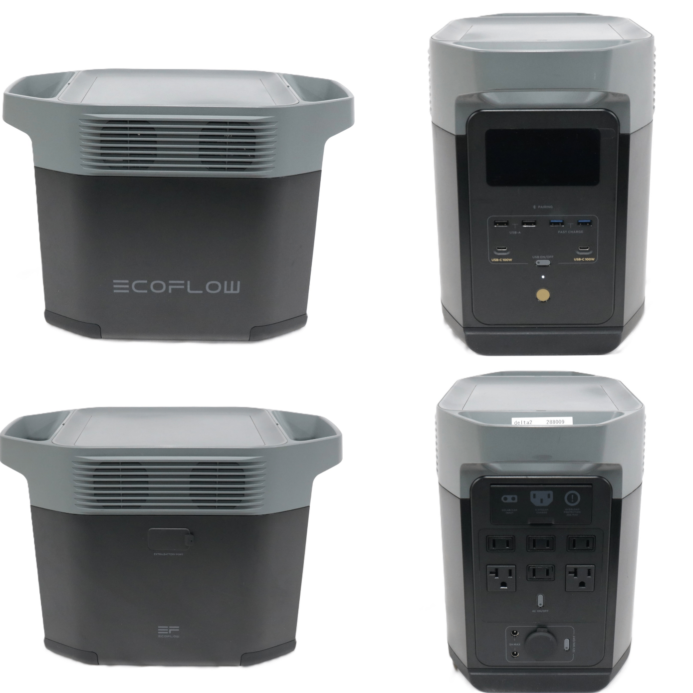 EcoFlow(エコフロー) DELTA 2 ポータブル電源（1024Wh）　delta2   ジャンク品 [難あり(D)]