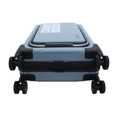[1-3泊向けサイズ]LEGEND WALKER 6031 フィット 15L/拡張時35L ハードスーツケース 6031-47-bl  グレイッシュブルー 整備済みアウトレット品 [良い(B)]