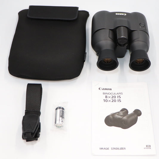 [中古] Canon 防振双眼鏡 8×20 IS BINOCULARS 倍率8倍 [良い(B)]