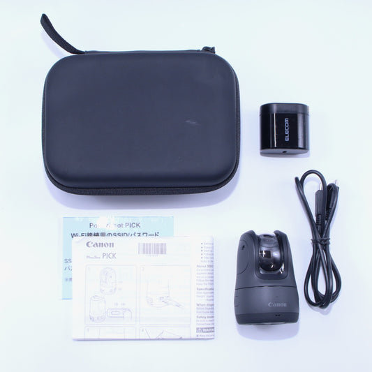[中古(B)] Canon 自動撮影カメラ PowerShot PICK PSPICK ブラック  pspick-b ブラック [良い]