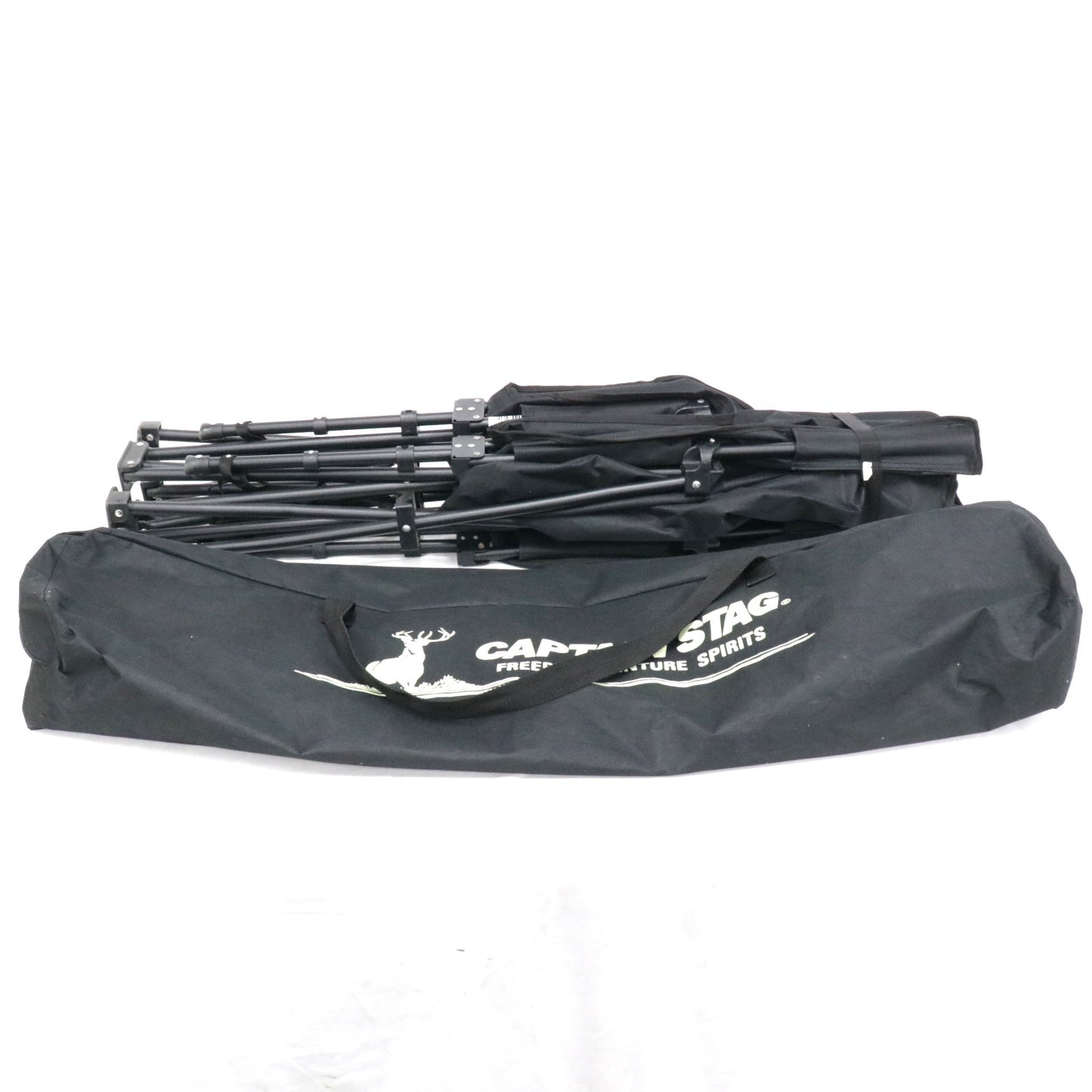 [中古(B)] キャプテンスタッグ ブラックラベル キャンピングベッド cs-ub2004　cs-ub2004  [良い]