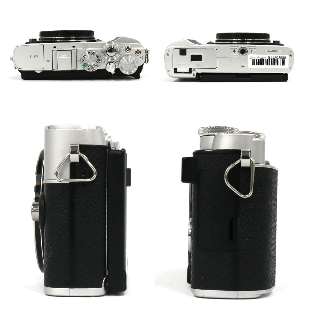 [中古(A)] OLYMPUS PEN E-P7 ボディ シルバー ミラーレス一眼 pen-e-p7-body-sl [非常に良い]