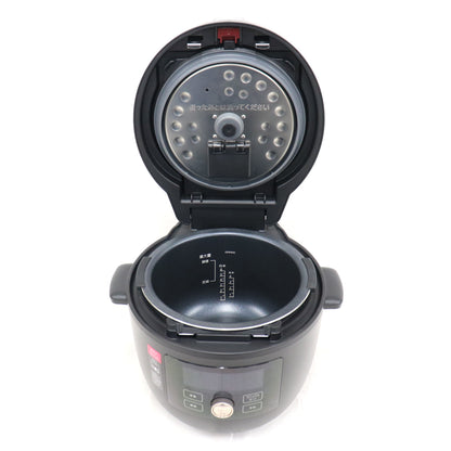 タイガー TIGER COOKPOT(クックポット) COK-B400 電気圧力鍋 cok-b400-b  マットブラック 整備済みアウトレット品 [良い(B)]