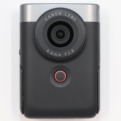 Canon PowerShot V10 コンパクトデジタルカメラ　psv10-sl  シルバー 整備済みアウトレット品 [中古(C)]