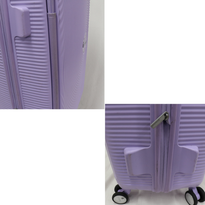 [8-10泊向けサイズ]AMERICAN TOURISTER CURIO スピナー75 エキスパンダブル 98L/拡張時114L ハードスーツケース　americantourister-curio75-lvn  ラベンダー 整備済みアウトレット品 [中古(C)]