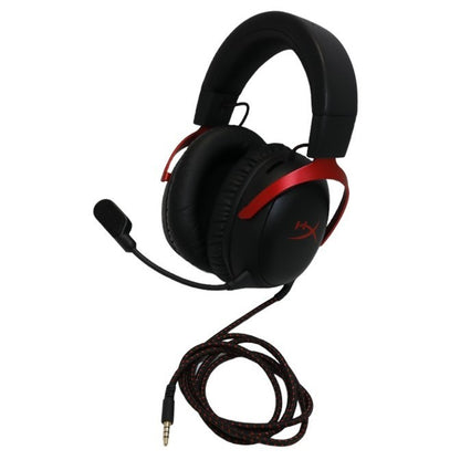 [中古(A)] HyperX Cloud III ゲーミング ヘッドセット ブラックレッド  [非常に良い]