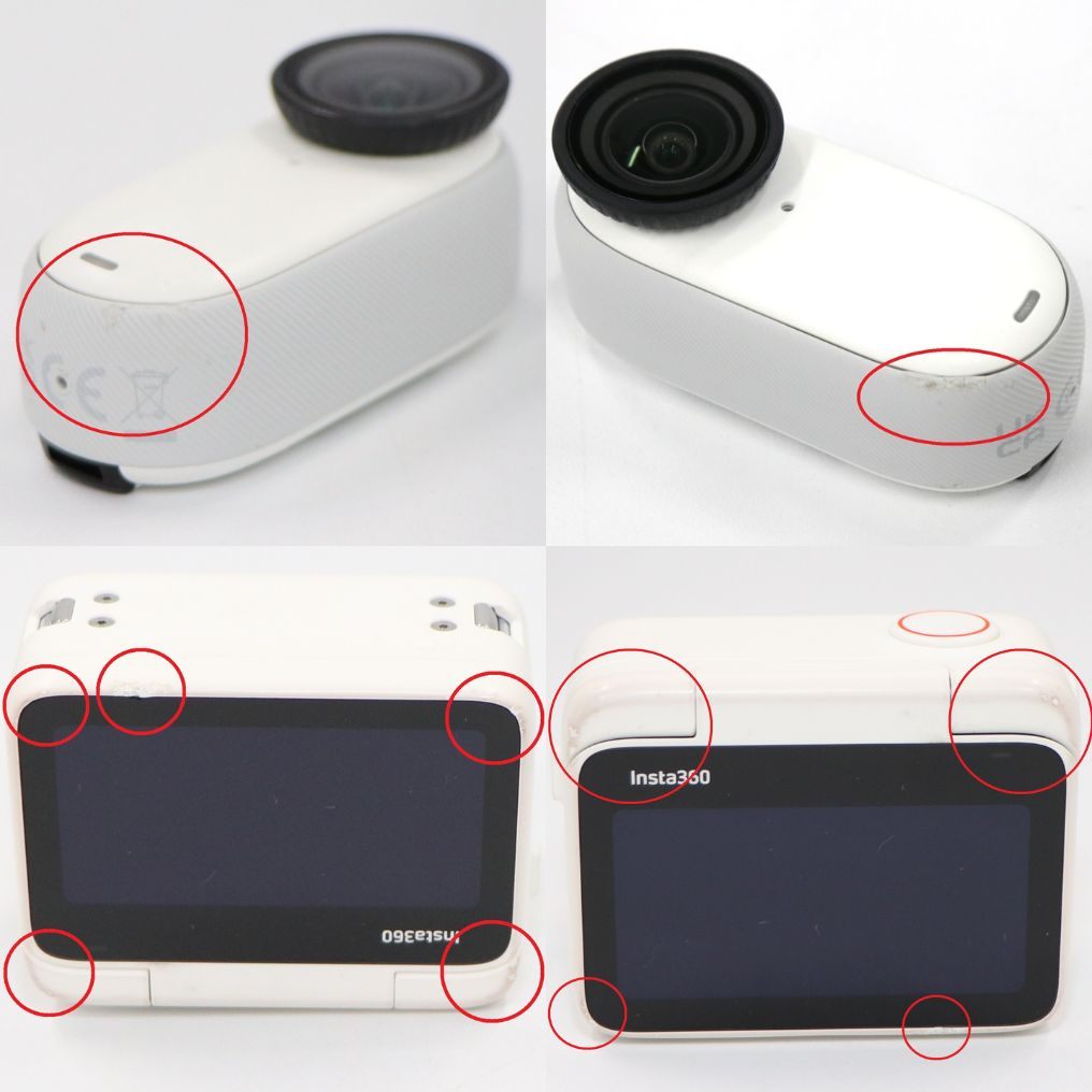 [中古(B)] Insta360 GO 3S 128GB アクションカメラ insta360-go-3s-128-wh アークティックホワイト [良い]