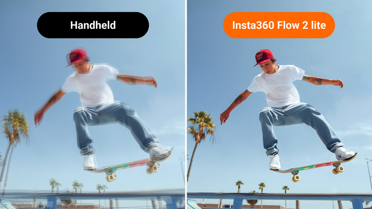 Insta360 Flow 2 pro AI追跡搭載 スマートフォン用ジンバル insta360-flow2-pro-gy  グレー 整備済みアウトレット品 ［未使用(S)