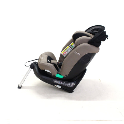 コンビ クルムーヴ ロング R129 エッグショック EA チャイルドシート (ISOFIX固定 / R129適合) 4972990193641  グレージュ 整備済みアウトレット品 [中古(C)]