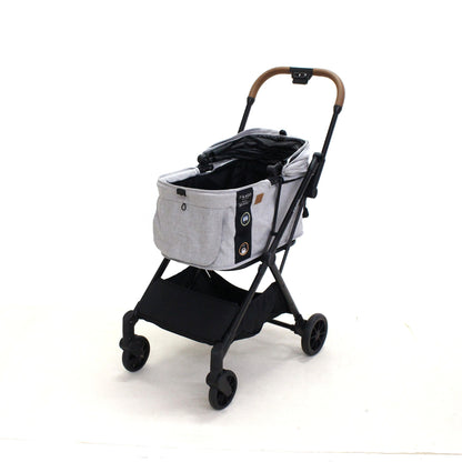 コンビ ペット用カート フィカゴー フリートゥーゴー2 4711233391136  グレー 整備済みアウトレット品 [中古(C)]
