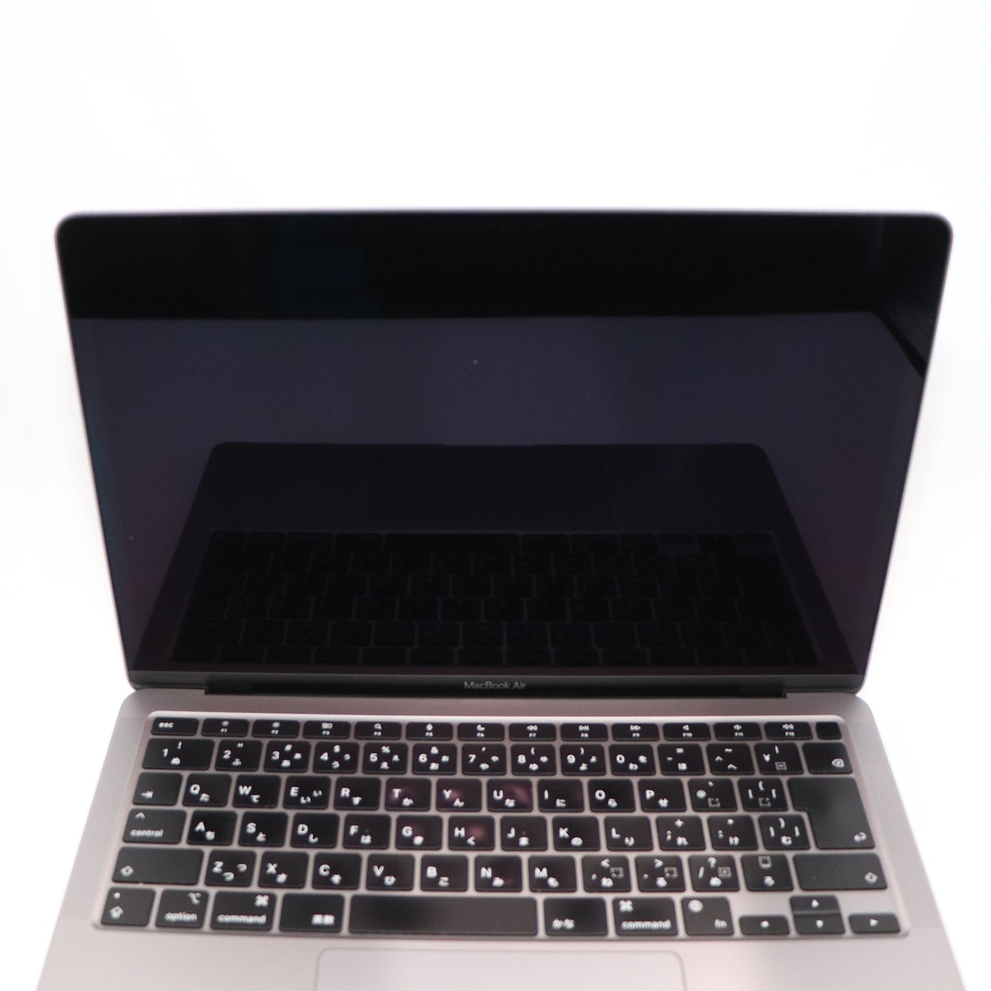 [中古(C)] Apple ノートPC MacBook Air 13.3インチ 2020年モデル JIS配列 (メモリ8GB SSD 256GB )【Office非搭載】 mgn63j-a スペースグレイmgn63j-a　[可]
