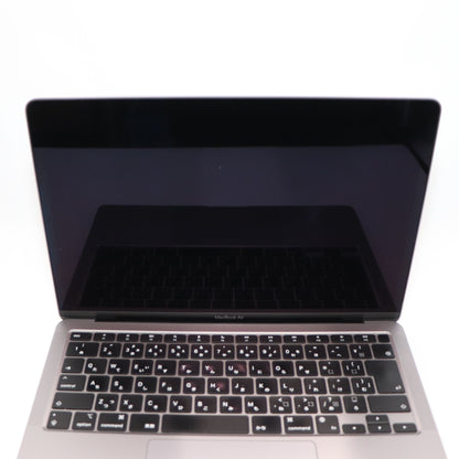 [中古(C)] Apple ノートPC MacBook Air 13.3インチ 2020年モデル JIS配列 (メモリ8GB SSD 256GB )【Office非搭載】 mgn63j-a スペースグレイmgn63j-a　[可]