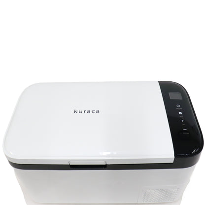 [20L]クラカ(kuraca) ポータブル冷蔵 冷凍庫 KFERA-20-WH　kfera-20-wh  ホワイト 整備済みアウトレット品 [中古(C)]
