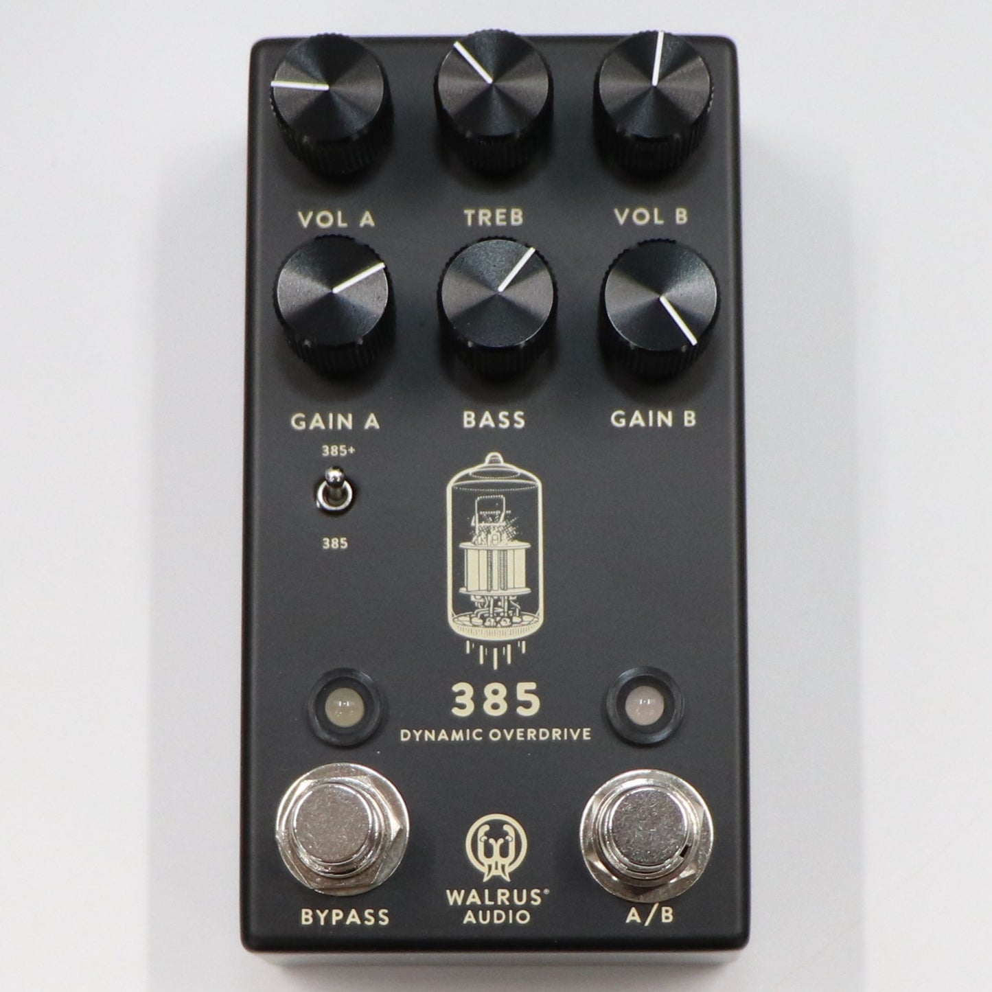 ［未使用(S)］Walrus Audio 385 Overdrive MKII Black ギターエフェクター wal-385-overdrive-mk2