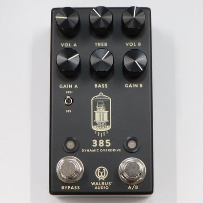 ［未使用(S)］Walrus Audio 385 Overdrive MKII Black ギターエフェクター wal-385-overdrive-mk2