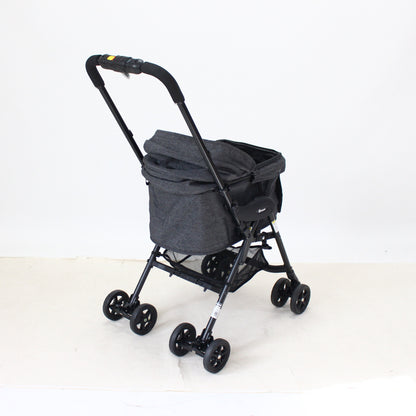[中古(C)] コンビ ペット用カート ミリミリライト アルファ ブラック 4972990157766　[可]