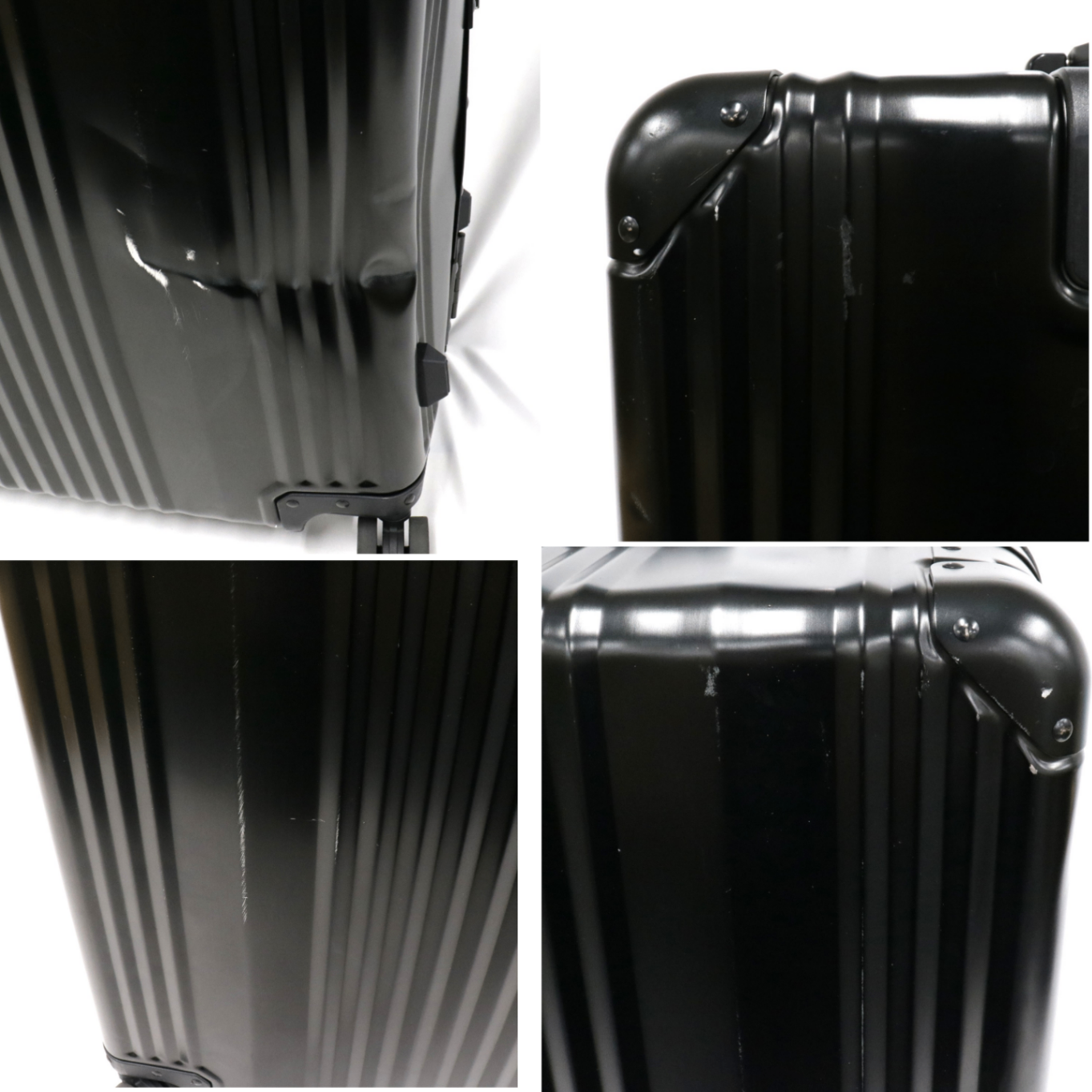 [中古(C)] [5-8泊向けサイズ]LEGEND WALKER 1510 88L アルミ製ハードスーツケース 1510-70-bk　[可]