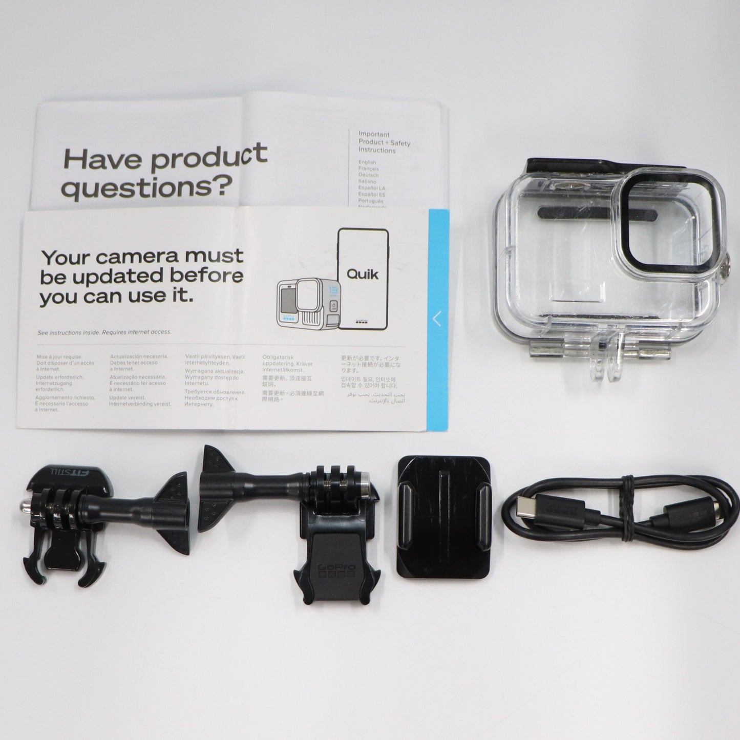 [ジャンク]GoPro HERO13 Black(防水ハウジング付き) [難あり(D)]