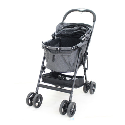 [中古(B)] コンビ ペット用カート ミリクランアルファ ブラック  [良い]