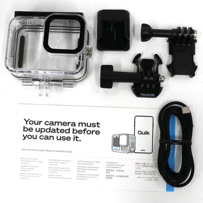 [ジャンク] GoPro HERO13 Black(防水ハウジング付き)hero13-black  [難あり(D)]