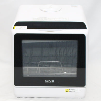 [ジャンク] [～食器16点]AINX タンク式食器洗乾燥機 工事不要 Smart Dish Washer AX-S3W　ax-s3w [難あり(D)]
