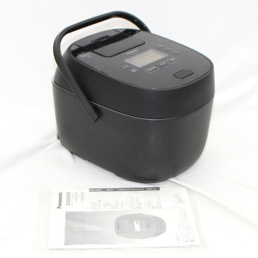 [中古(B)] [10合炊き]Panasonic（パナソニック）可変圧力IHジャー炊飯器 SR-M18A-K　sr-m18a-k ブラック [良い]