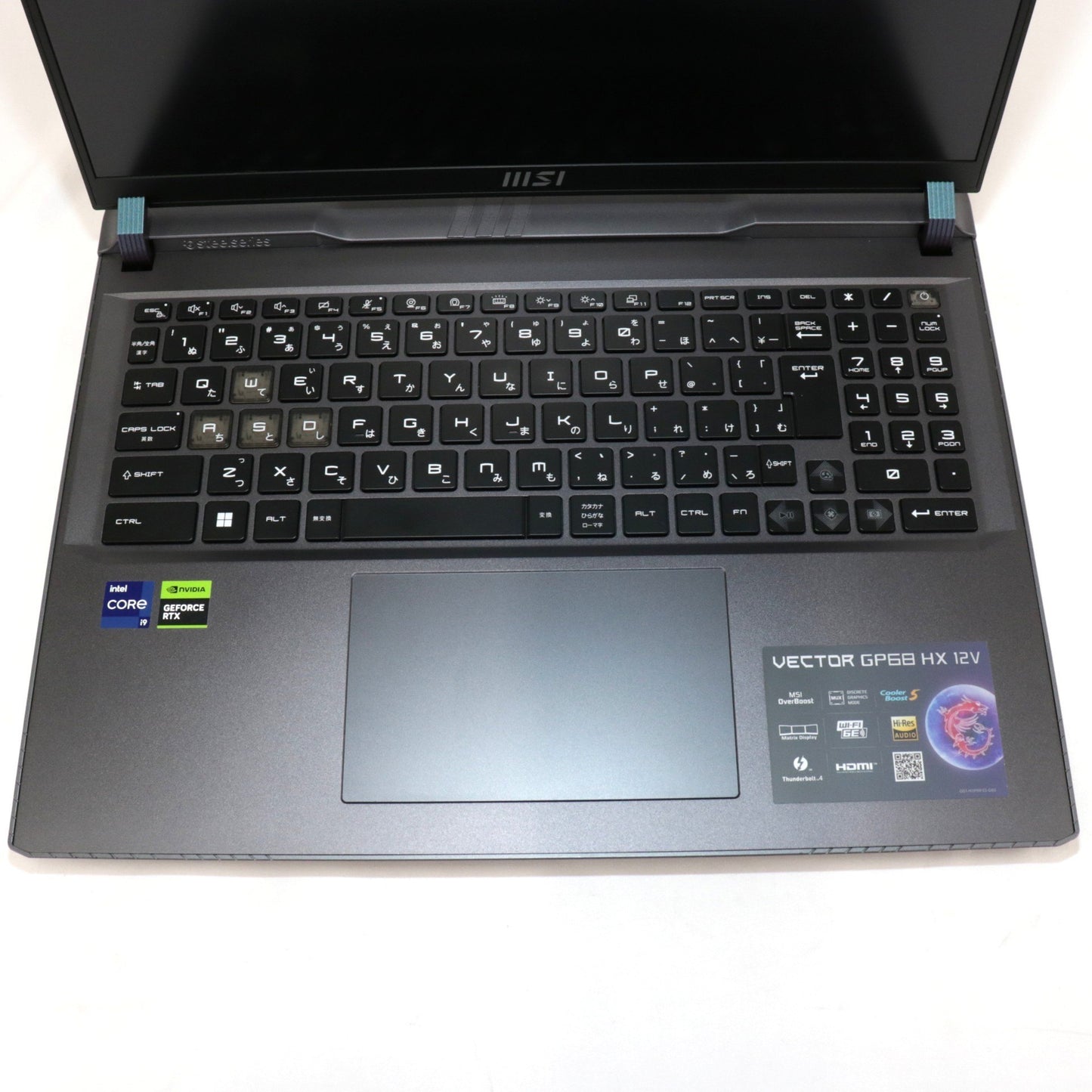 MSI(エムエスアイ)Vector-GP68HX-12VH-3203JP ゲーミングノートパソコン　 vector-gp68hx-12vh-3203   整備済みアウトレット品 [中古(A)]