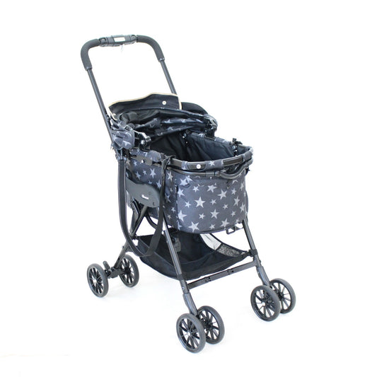 [中古(A)] コンビ ペット用カート ミリミリEG ロング スターブラック 4972990178082 [非常に良い]