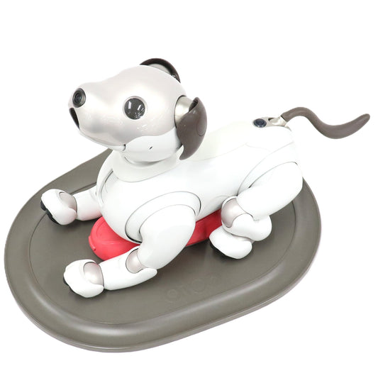 ソニー エンタテインメントロボット aibo アイボリーホワイト 足裏パッド付き　aibo  アイボリーホワイト 整備済みアウトレット品 [良い(B)]