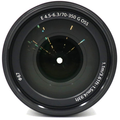 ソニー E 70-350mm F4.5-6.3 G OSS SEL70350G 望遠ズームレンズ sel70350g   整備済みアウトレット品 [中古(A)]