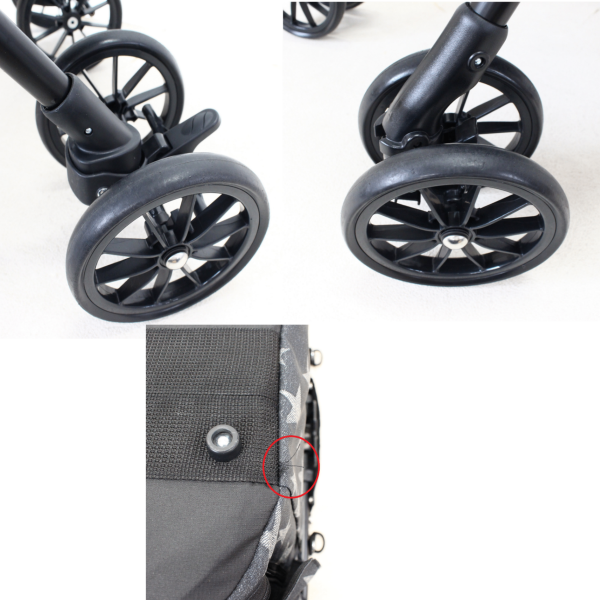 コンビ ペット用カート ミリミリEG ロング D スターブラック 4972990180740  スターブラック 整備済みアウトレット品 [中古(C)]