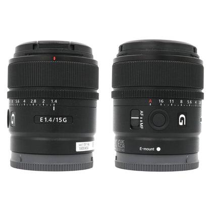 ソニー E 15mm F1.4 G SEL15F14G 大口径広角単焦点レンズ sel15f14g   整備済みアウトレット品 [中古(A)]