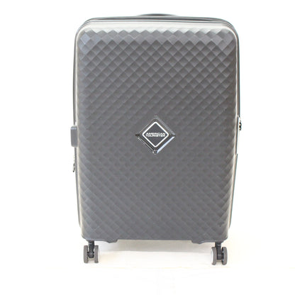 [中古(C)] [5-8泊向けサイズ]AMERICAN TOURISTER スクアセム スピナー66 エキスパンダブル QJ2-09002 69L/拡張時78L ハードスーツケース americantourister-squasem66-bk　[可]