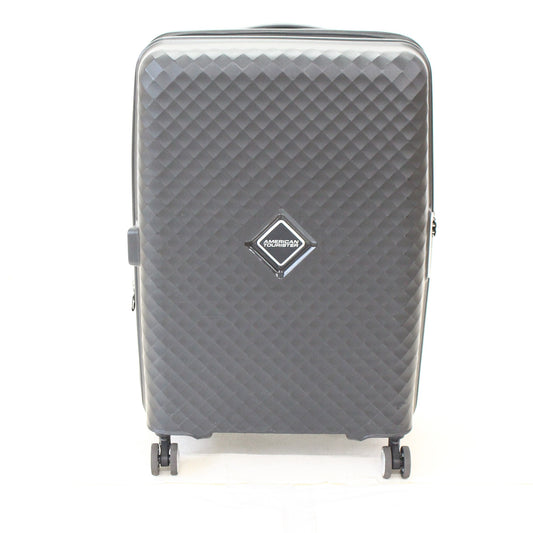 [中古(C)] [5-8泊向けサイズ]AMERICAN TOURISTER スクアセム スピナー66 エキスパンダブル QJ2-09002 69L/拡張時78L ハードスーツケース americantourister-squasem66-bk　[可]