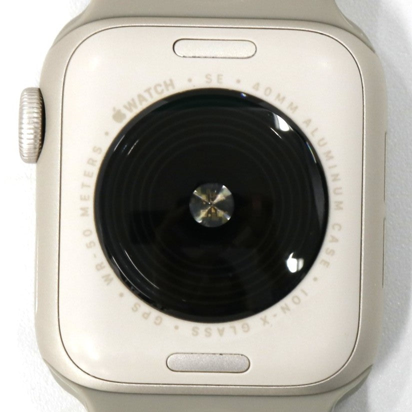 Apple Watch SE(第2世代) GPS 40mm  a2722-ss  シルバー 整備済みアウトレット品 [良い(B)]