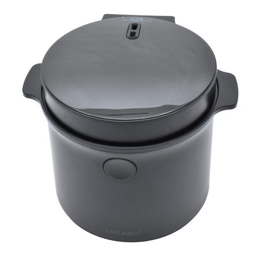 [中古(B)] LOCABO 糖質カット炊飯器 ロカボ　ブラック [良い]