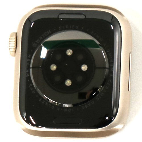 Apple Watch Series 7 41mm GPS  aw741-sr  スターライト 整備済みアウトレット品 [中古(C)]