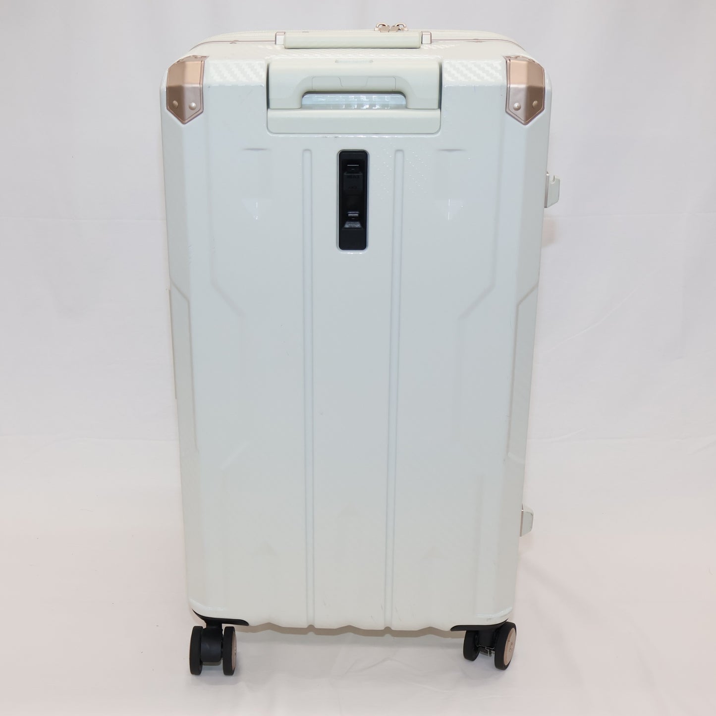 [8-10泊向けサイズ]LEGEND WALKER 5901 APOLLON アポロン 91L ハードスーツケース 5901-70-wh  ホワイト 整備済みアウトレット品 [中古(C)]