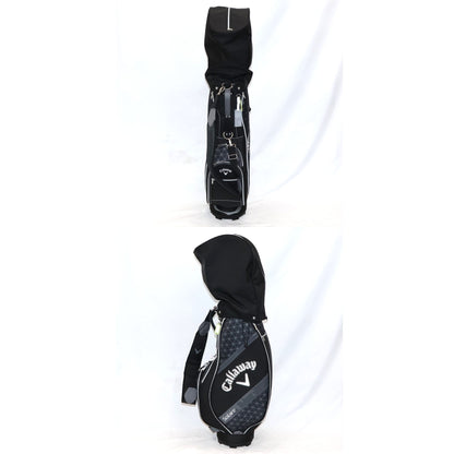 キャロウェイ ゴルフ ソレイル クラブセットレディース 8本組 キャディバッグ付き パッケージセット　callaway-solaire-clubset-8-black  ブラック 整備済みアウトレット品 [中古(C)]