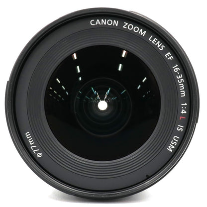 CANON EF16-35mm F4L IS USM 広角ズームレンズ canon-ef1635-f4l   整備済みアウトレット品 [中古(A)]