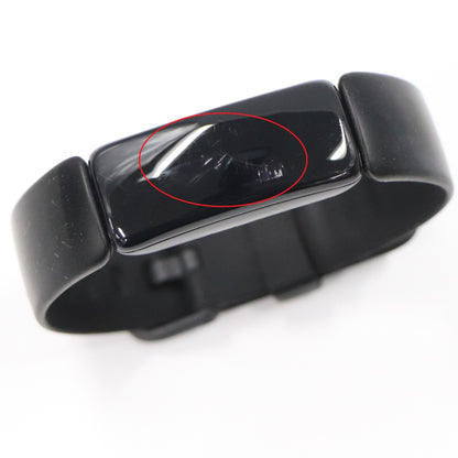 [中古(C)] Fitbit Inspire2 フィットネストラッカー Black ブラック L/Sサイズ fb418bkbk-frcjk　[可]