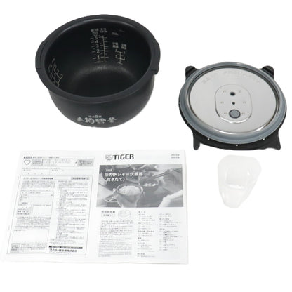 [中古(B)] [5.5合炊き]タイガー魔法瓶 炊きたてJRI-H100 炊飯器 圧力IH式　jri-h100-k ブラック [良い]