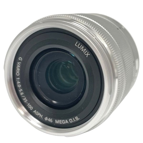 [中古(C)] パナソニック LUMIX G VARIO 35-100mm/F4.0-5.6 ASPH./MEGA O.I.S. H-FS35100 望遠ズームレンズ [可]