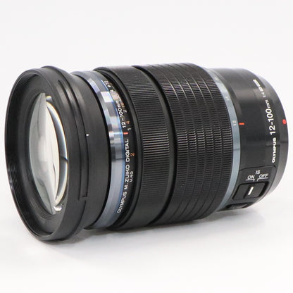 OM SYSTEM M.ZUIKO DIGITAL ED 12-100mm F4.0 IS PRO 高倍率ズームレンズ mzuiko12-100mmf40ispro   整備済みアウトレット品 [中古(B)]