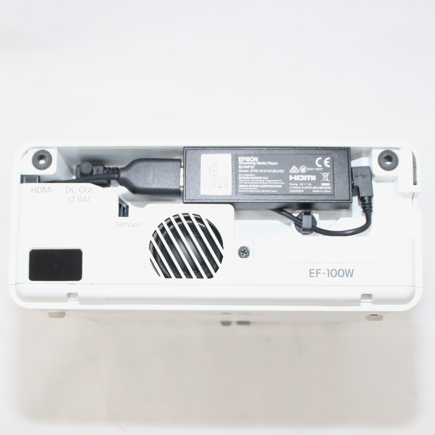 [中古(B)] エプソン dreamio EF-100WATV ホームプロジェクター ホワイト　ef-100watv  [良い]