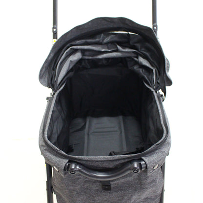 [中古(C)]コンビ ペット用カート ミリミリライト アルファ ブラック 4972990157766　[可]