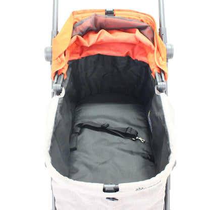 [中古(C)] コンビ ペット用カート ルルテイル キラウエアレッド×グレージュcombi-lulutail2024-rto-rd　[可]