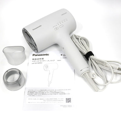 [中古(C)] パナソニック ヘアードライヤー ナノケア EH-NA0J  eh-na0j-h-24 ミストグレー[可]