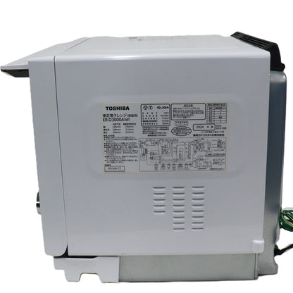 [30L]東芝 石窯ドーム ER-D3000A 過熱水蒸気 300℃ オーブンレンジ er-d3000a-gw  グランホワイト 整備済みアウトレット品 [良い(B)]