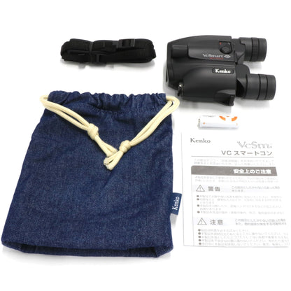 [中古(A)] ケンコー・トキナー VC Smart コンパクト 8×21 防振双眼鏡 倍率8倍 ブラック vc-smart-compact821-bk [非常に良い]